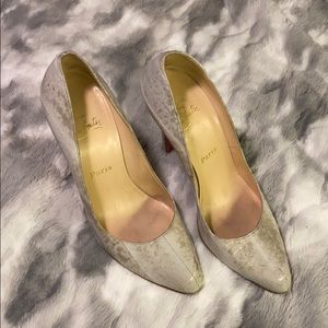 Beautiful christian Louboutin  heels